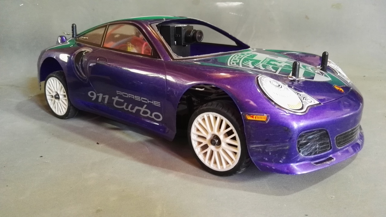 Voitures miniatures Porsche 911 1/10e